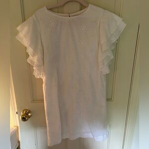 White vineyard vines women’s dress size 6
